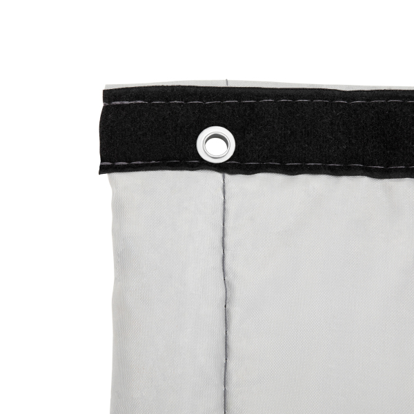 39.5*83 Thermal Insulated Door Curtain Winter Doorway Cover Screen Soundproof Blanket Privacy Curtains Door Curtain Thermal Insulated Doorway Curtain Grey