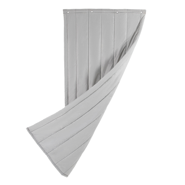 39.5*83 Thermal Insulated Door Curtain Winter Doorway Cover Screen Soundproof Blanket Privacy Curtains Door Curtain Thermal Insulated Doorway Curtain Grey