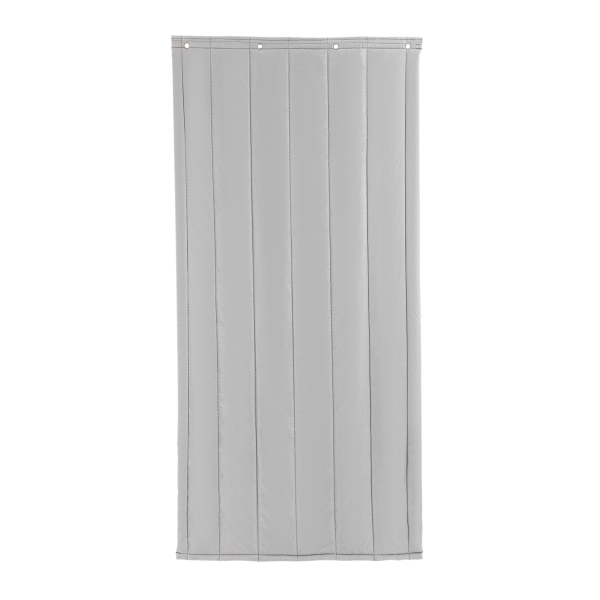 39.5*83 Thermal Insulated Door Curtain Winter Doorway Cover Screen Soundproof Blanket Privacy Curtains Door Curtain Thermal Insulated Doorway Curtain Grey