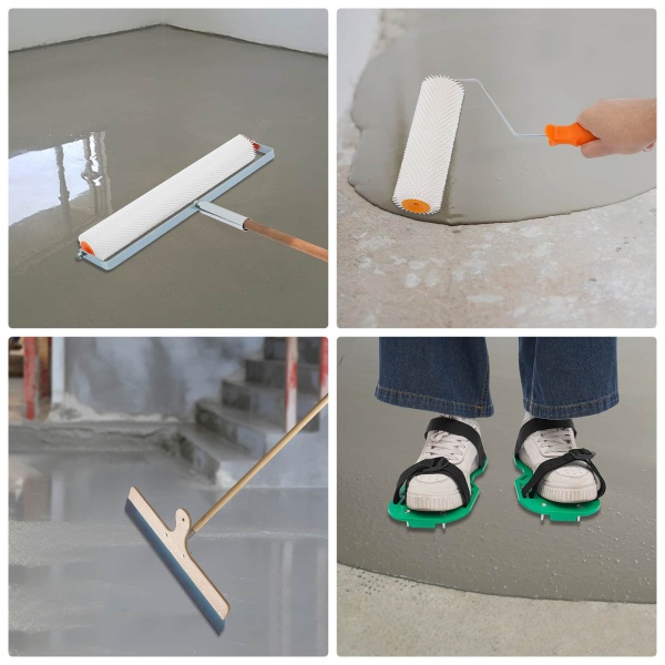 Self-levelling Cement Tool Kit, Cement Floor Leveling Tools Kit, Self Leveling Tools