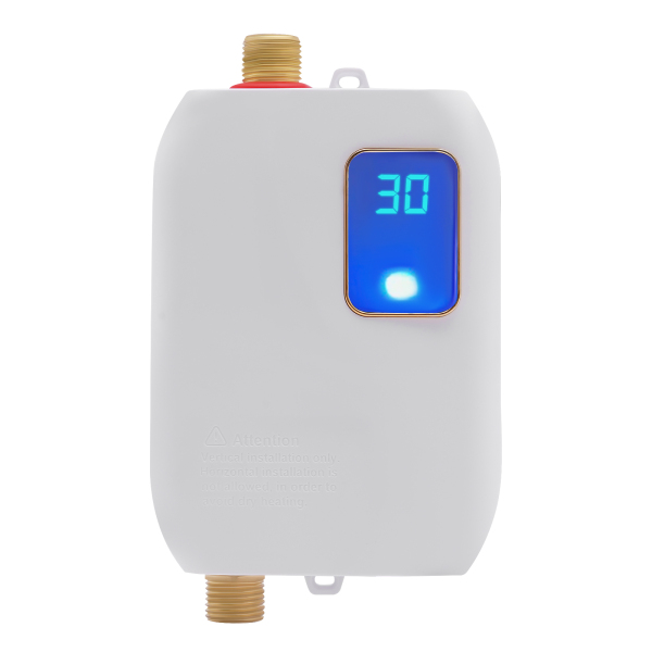 Tankless Water Heater – 110V 3000W – Electric, On Demand Hot Water