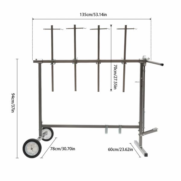 Adjustable Car Body Paint Rack, Auto Body Tool, Paint Stand Repair Work Stands, Bumper Stand Body Panel Stands Adjustable Car Body Paint Rack, Auto Body Tool, Paint Stand Repair Work Stands, Bumper Stand Body Panel Stands