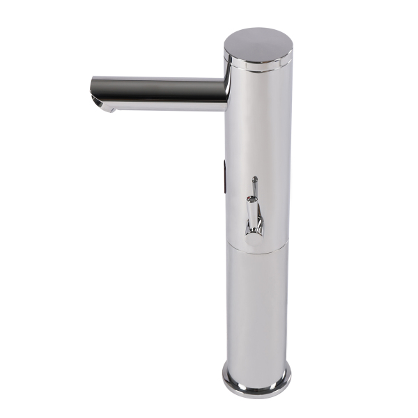 Platform Tall Body Basin Electronic Automatic Sensor Touchless Bathroom Sink Faucet