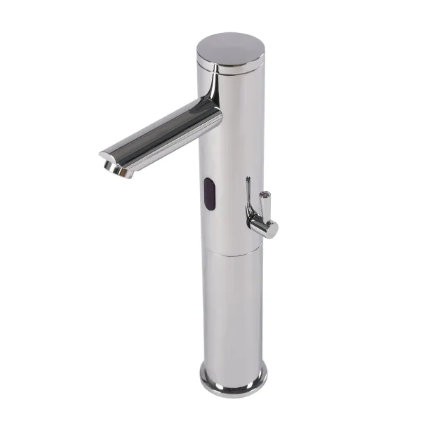 Platform Tall Body Basin Electronic Automatic Sensor Touchless Bathroom Sink Faucet