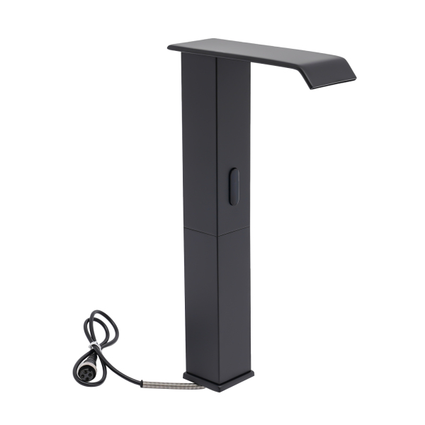 Automatic Touchless Vessel Sink Faucet, Automatic Infrared Sensor Faucet Black