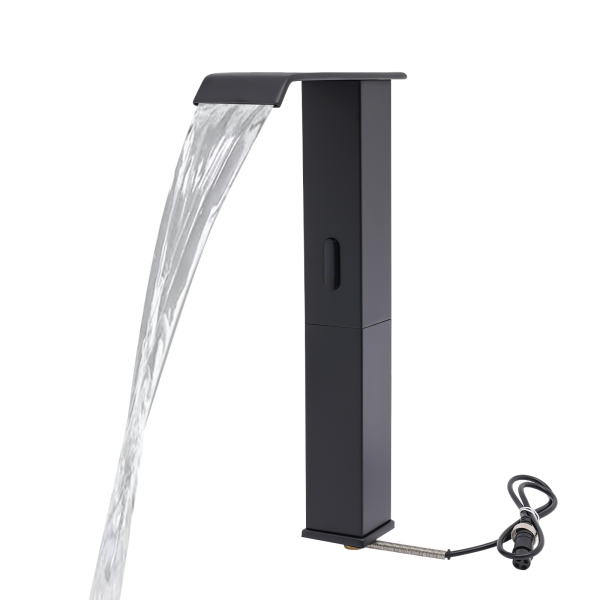 Automatic Touchless Vessel Sink Faucet, Automatic Infrared Sensor Faucet Black