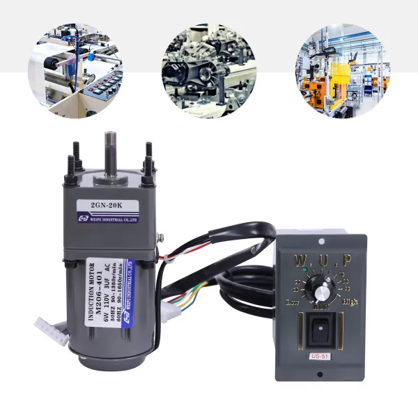 110V motor speed controller, speed adjustable regulator gear motor (20k)
