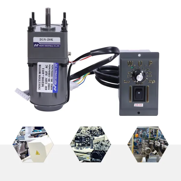 110V motor speed controller, speed adjustable regulator gear motor (20k)