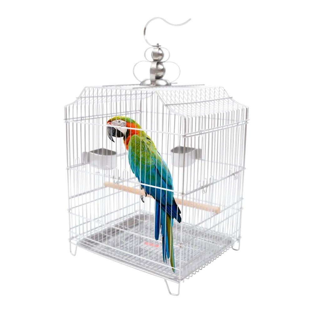 Small parrot cage with stand store