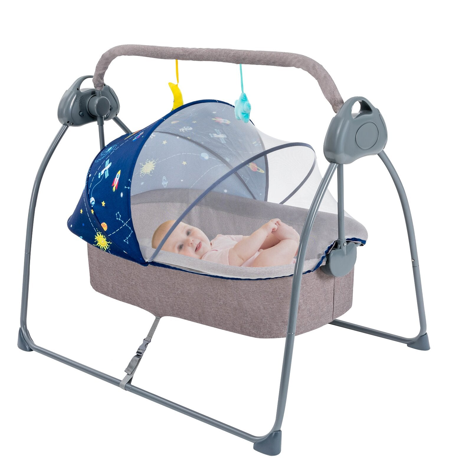 Electric swinging crib discount