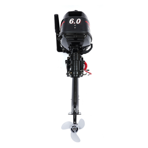 CNCEST High-quality Outboard Motor, 2 Stroke 6 HP Marine Engine Water Cooling System
