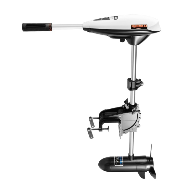 CNCEST 65LB Thrust Electric Trolling Motor, 12V 660W Outboard Boat Motors for Fishing Boats Saltwater Transom