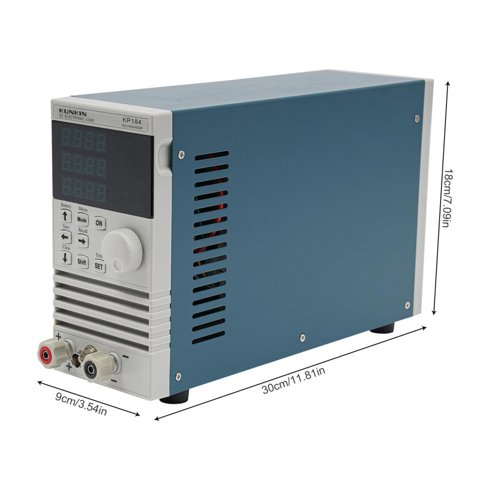 Batterie Testgerät KP184 Ein-Kanal DC Elektronischer Lasttester – Für Batterien, Netzteile, LED-Beleuchtung, 0-400W, 1-150V Netzteil Alterungstest