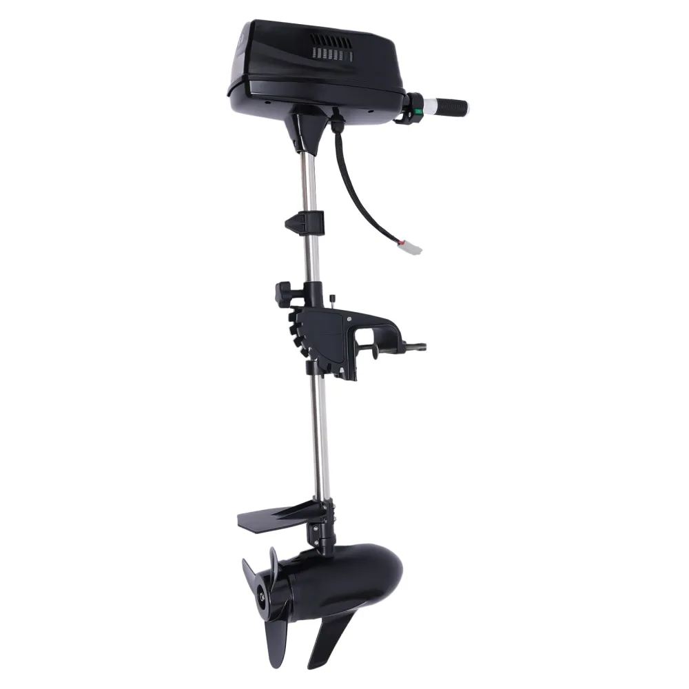 Professional Marine  Engine Brushless Marine Outboard Motor Engine 48V 8.0HP 2200W with Ergonomic Handle Heat Dissipation Holes for Inflatable Boats