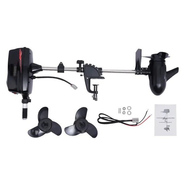 Professional Marine Engine Brushless Marine Outboard Motor Engine 48V 8.0HP 2200W with Ergonomic Handle Heat Dissipation Holes for Inflatable Boats Professional Marine Engine Brushless Marine Outboard Motor Engine 48V 8.0HP 2200W with Ergonomic Handle Heat Dissipation Holes for Inflatable Boats