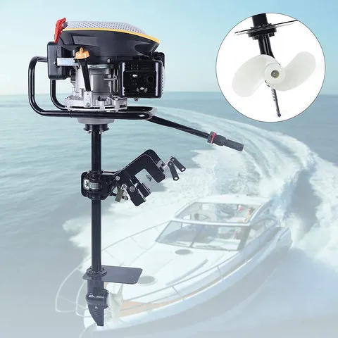 CNCEST 4.3kw 4 Stroke Outboard Motor with Air Cooling System