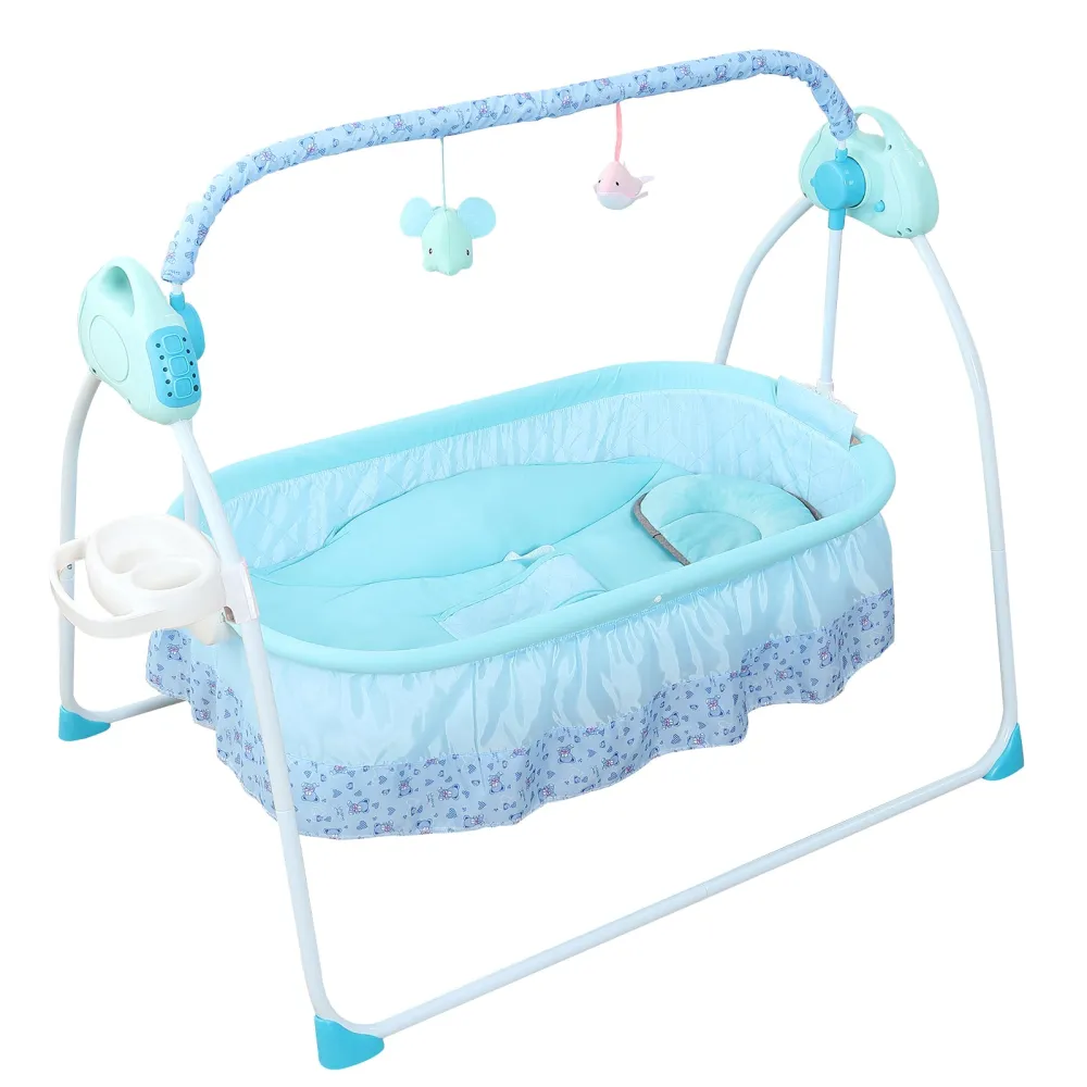 Automatic baby cot sales