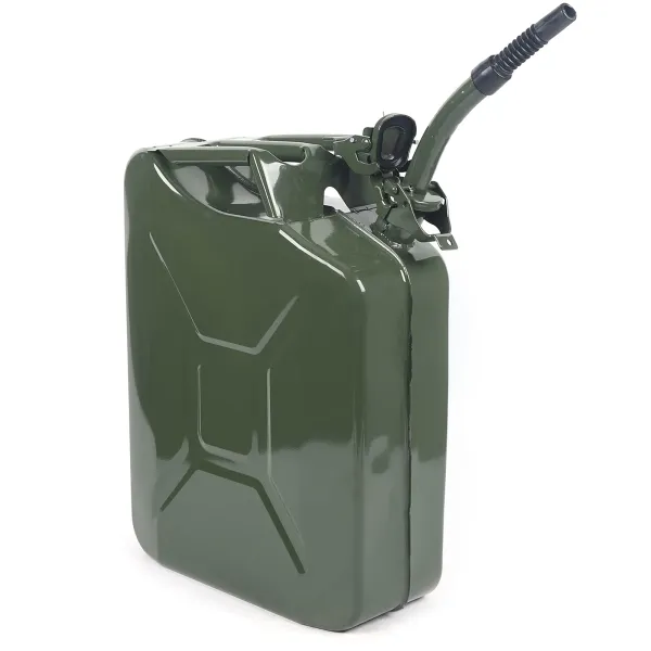 5 Gallon Metal Gas Can Gasoline Container 20L Steel Gas Tank Can