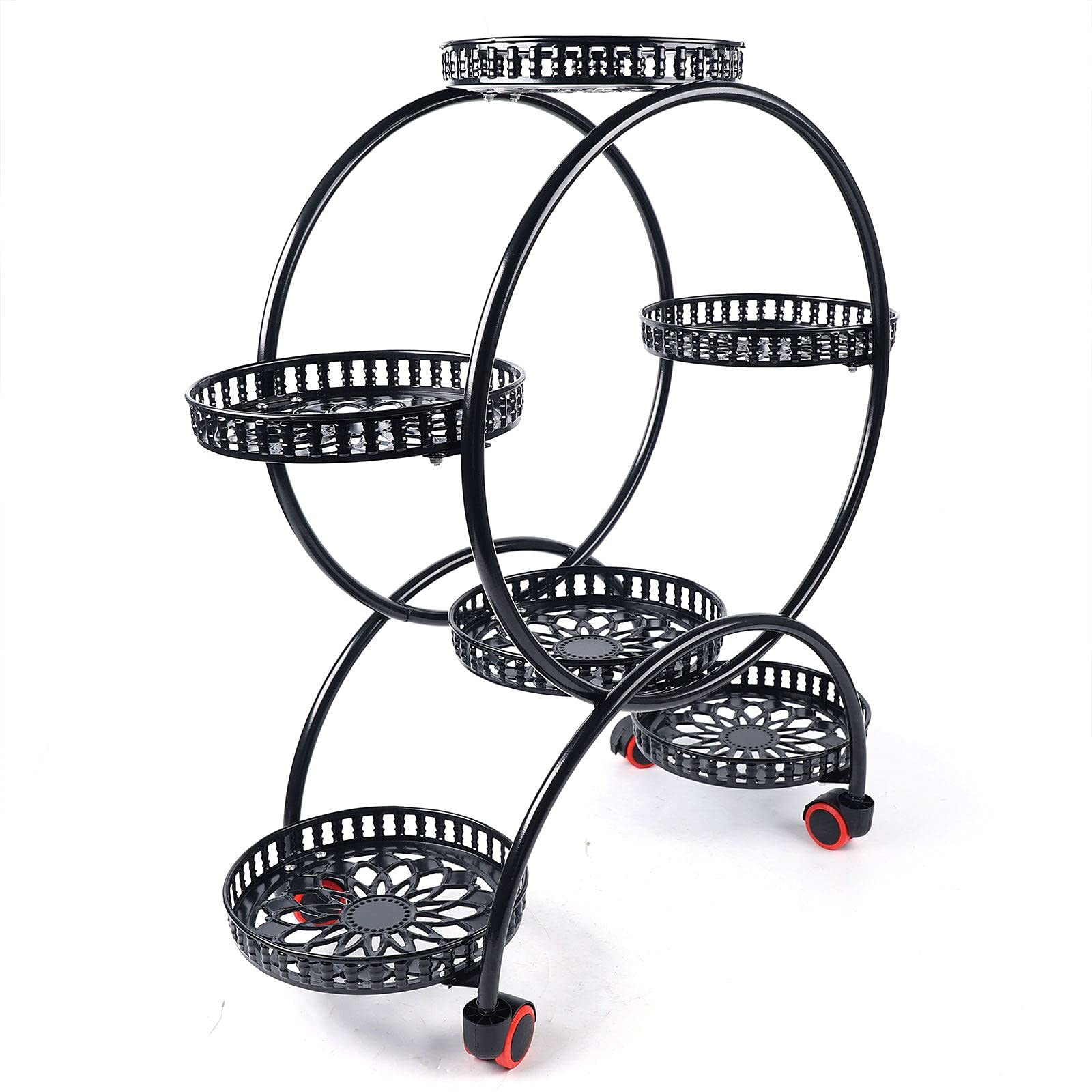 CNCEST Flower Pot Holder Rack - Thumbnail 2