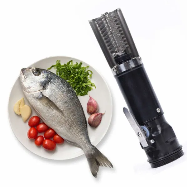 Electric Fish Scaler Remover Cordless Waterproof Fish Scaler Scale