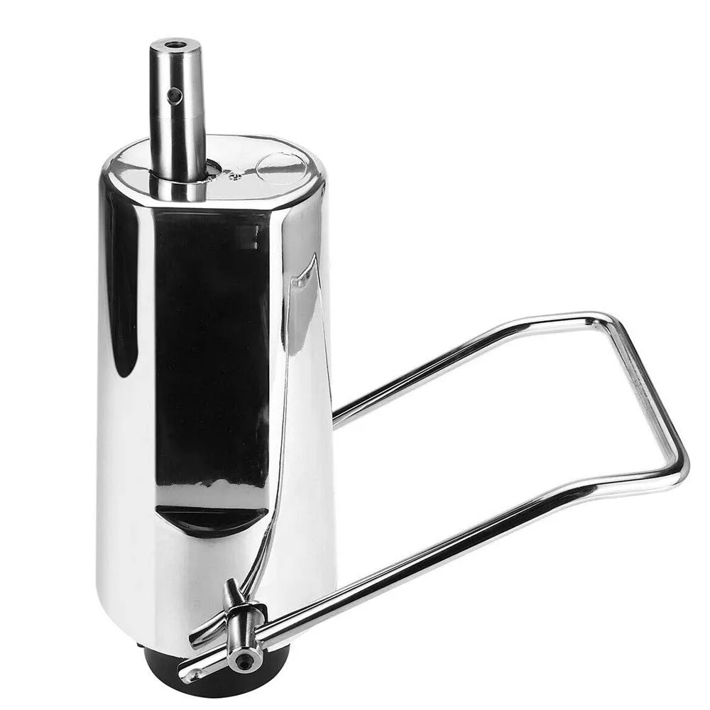 Barber Salon Chair Hydraulic Pump Stool Replacement Pump Lift Cylinder 4 Screw Pattern Pump Adjustable Height 11cm 440lbs(The Chair Not Included)