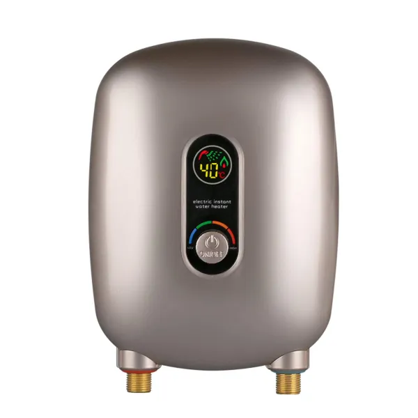 220V 6500W Instant Electric Tankless Water Heater-Mini Electric Hot Water Heater Safe Protection for Washing Dishes Food Clothes