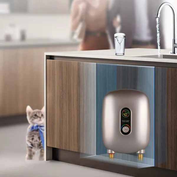 220V 6500W Instant Electric Tankless Water Heater-Mini Electric Hot Water Heater Safe Protection for Washing Dishes Food Clothes 220V 6500W Instant Electric Tankless Water Heater-Mini Electric Hot Water Heater Safe Protection for Washing Dishes Food Clothes