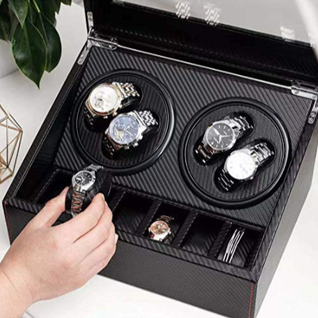 Automatic Rotation Watch Winder - Full Black