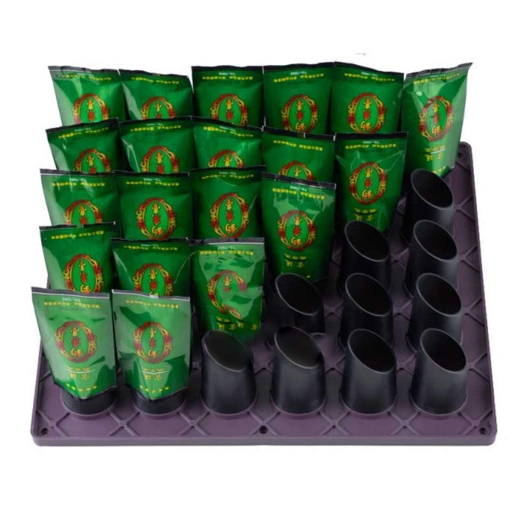 30 bags Hand-Applicable Small Cans Packing Tool Tea Filling Machine For Tea/Granule/Powder