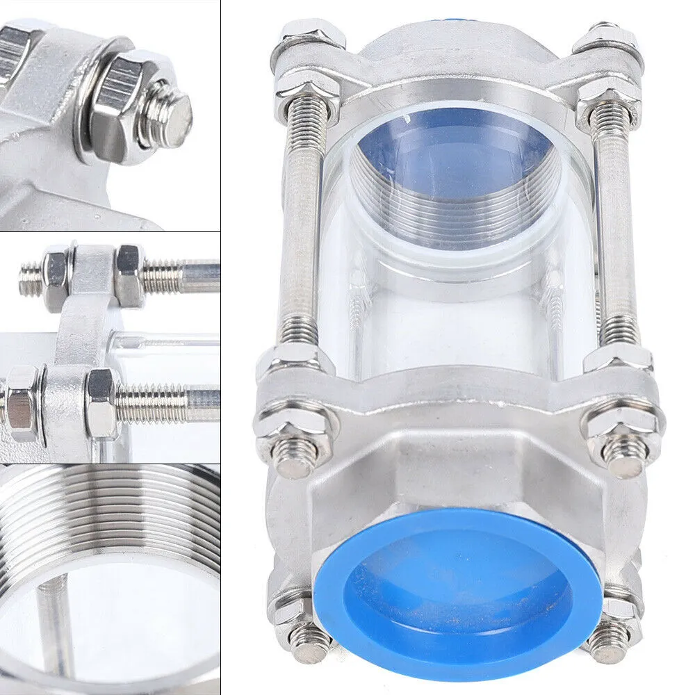 2 Inch Flow BSP Thread Flow Sight Glass High Pressure Equipment
