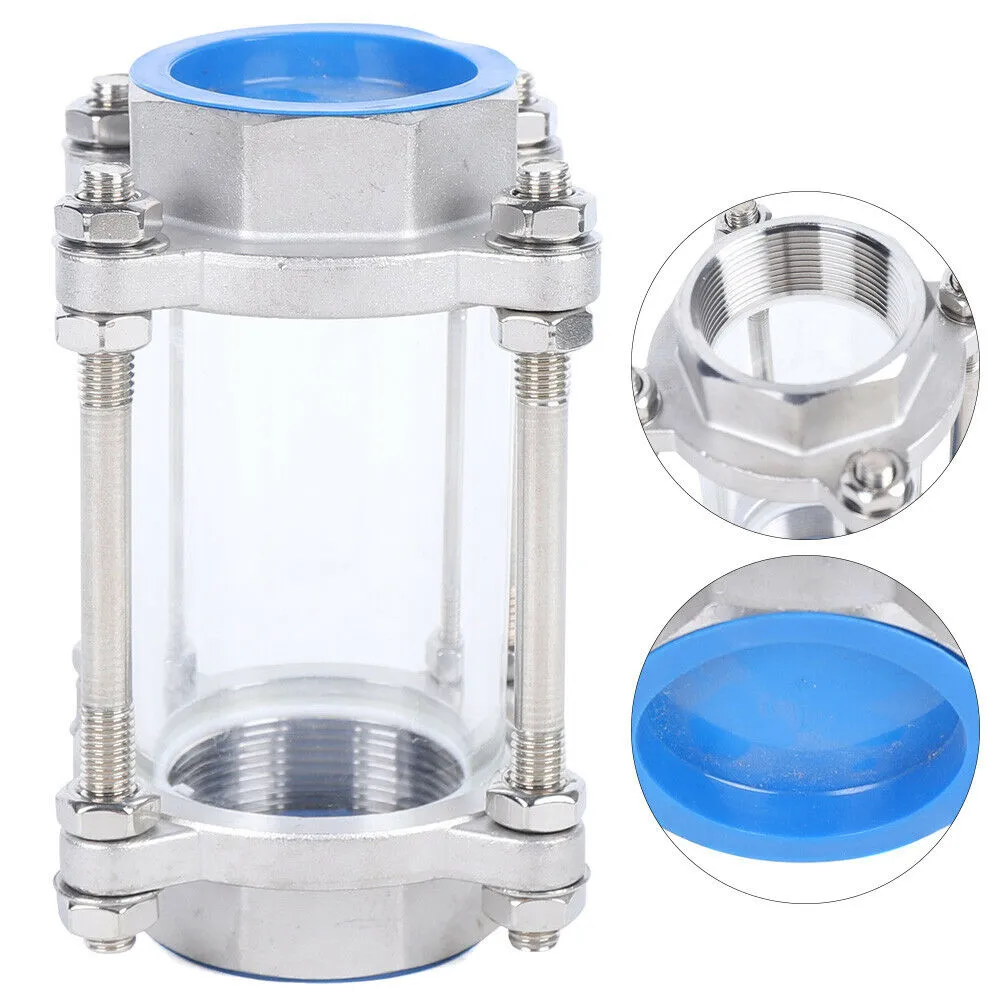 2 Inch Flow BSP Thread Flow Sight Glass High Pressure Equipment