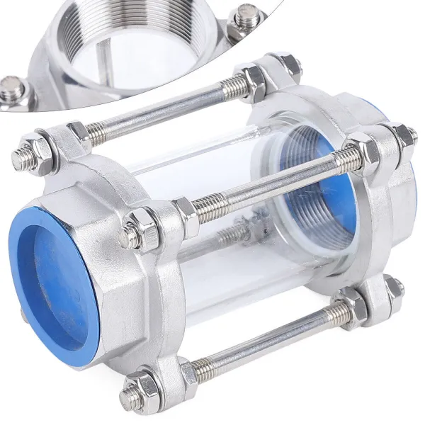 2 Inch Flow BSP Thread Flow Sight Glass High Pressure Equipment