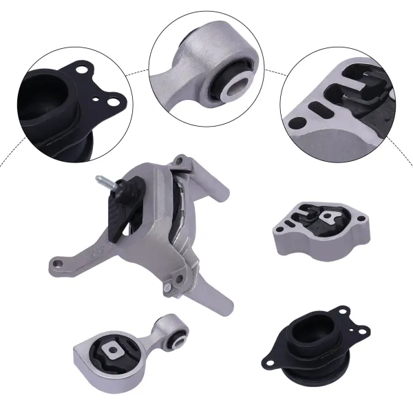 Engine Motor & Trans Mount Set Fit 2007-2012 Nissan Altima 2.5L