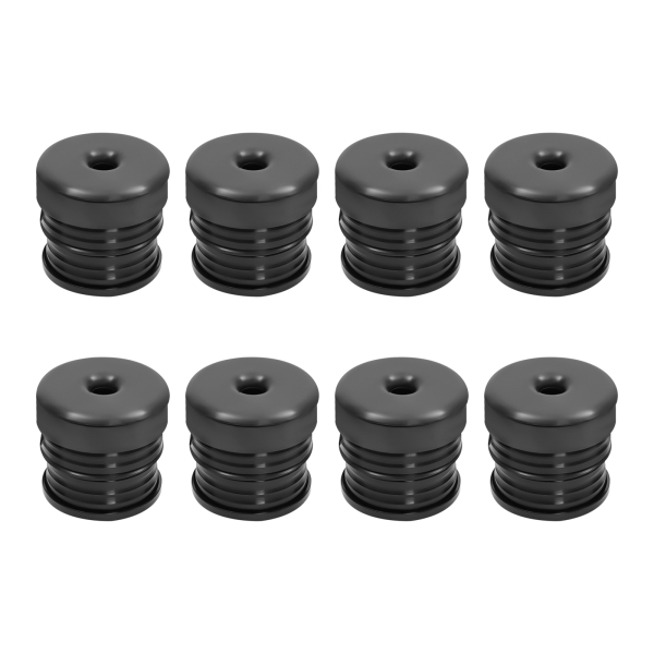 Body Mount Bushing Kit, Body Mount Kit, For 2008-2016 Ford F250/350 Super Duty Crew Cab（Black）