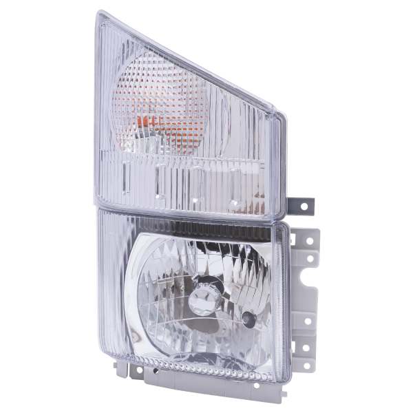 Headlight with Corner Lamp - RH Fit: ISUZU NPR NPR-HD NQR NRR 2008-2020 Passenger Side RH