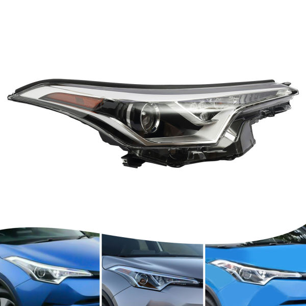 Right Headlight Halogen Headlamp for TOYOTA CHR C-HR 2018-2019 Passenger Side