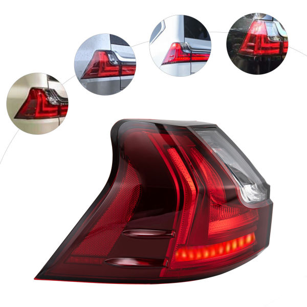 For 2016-2021 Lexus LX570 LED Red Left Driver Side Outer Tail Light Brake Lamp For 2016-2021 Lexus LX570 LED Red Left Driver Side Outer Tail Light Brake Lamp