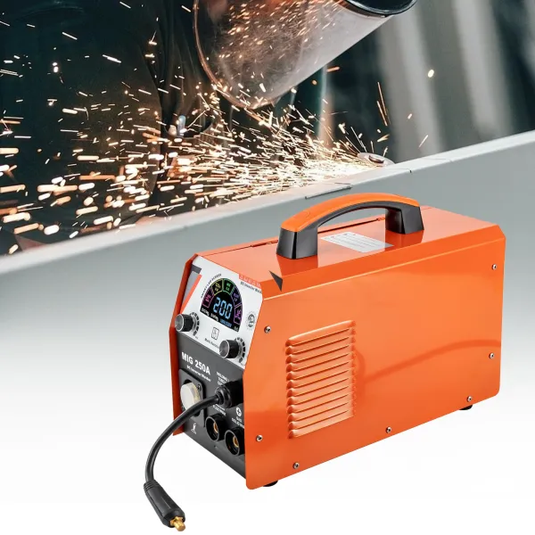 250A Flux Core Welder MIG Welder 110/220V Flux MIG/Lift TIG/ARC 3-in-1 Welding Machine Inverter