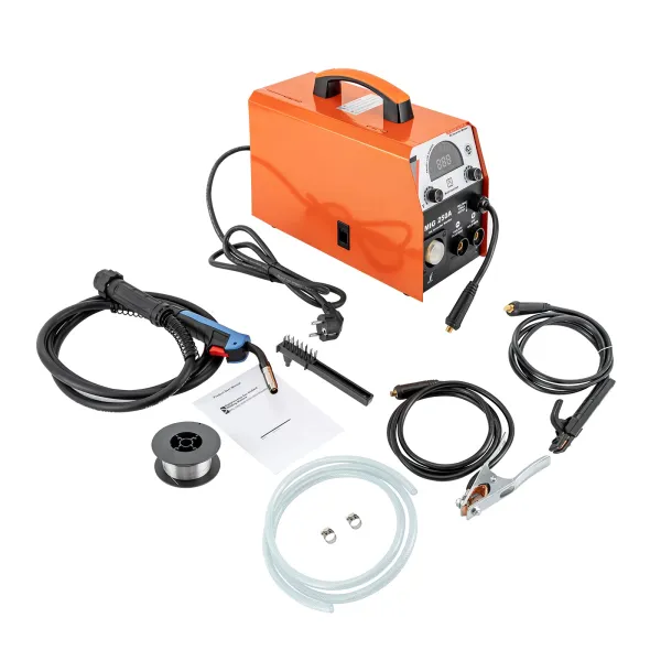 250A Flux Core Welder MIG Welder 110/220V Flux MIG/Lift TIG/ARC 3-in-1 Welding Machine Inverter