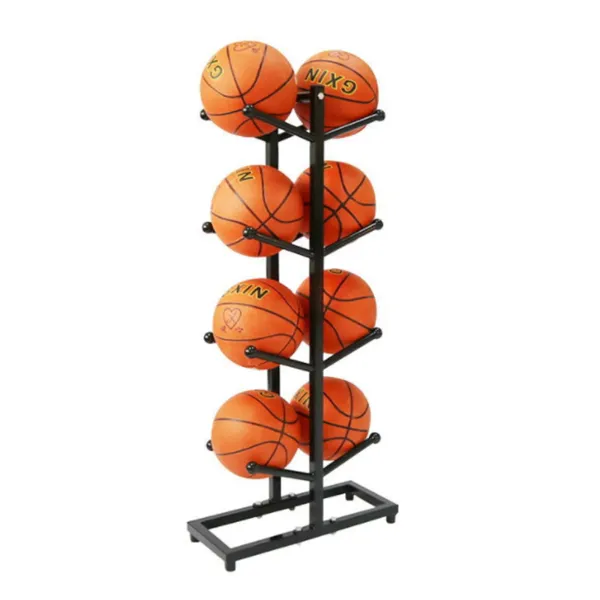 Metal Basketball Storage Rack,Double-Side Basketball Racks used in stores and houses
