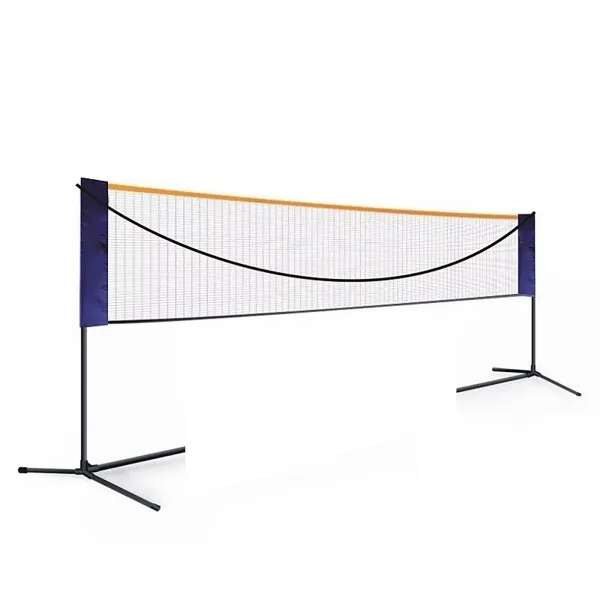 20FT Portable Adjustable Standard Badminton Net Set Double Court Volleyball Tennis Outdoor Net