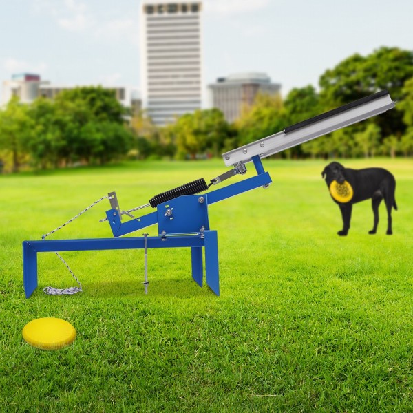 Target Thrower Original Trap Outdoor Frisbee Launcher Manual Clay Pigeon Trap Thrower, for Shooting Practice and Target Training