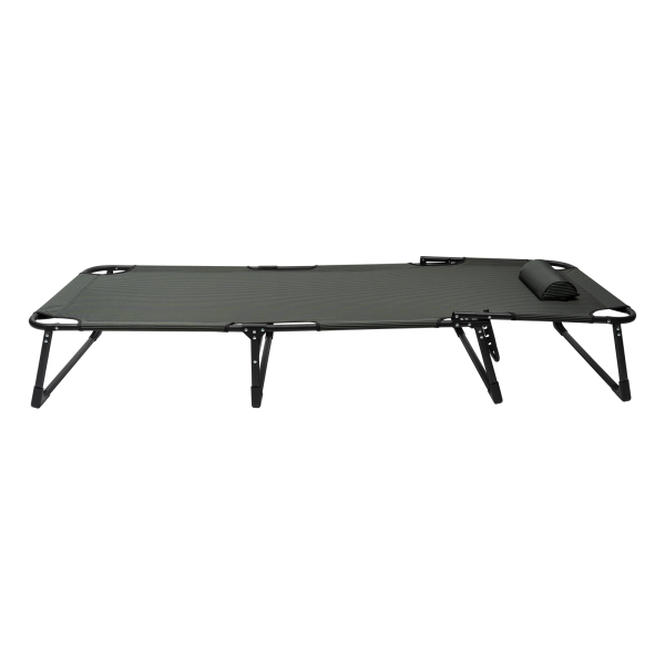 Free Standing Loading about 120kg/265lbs Outdoors Camping Cot for Adults- Folding Sleeping Cots for Camping & Hunting-Green