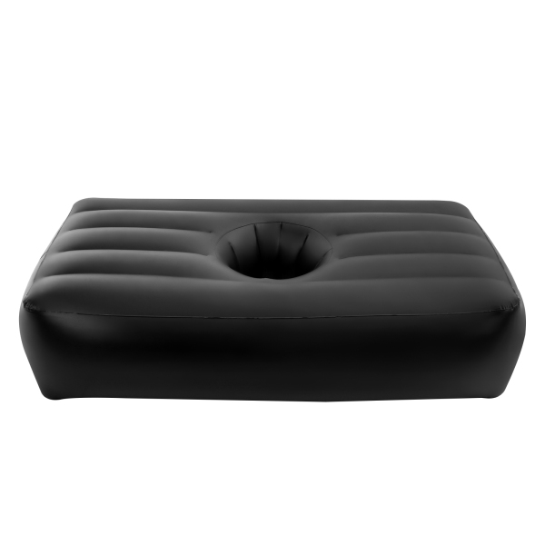 Black Post Surgery Recovery Bed with Hole, PVC Inflatable Bed, Inflatable Bed