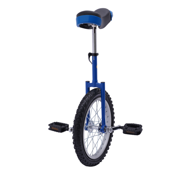 24" Wheel Unicycle Leakproof Tire Wheel Cycling Outdoor Sports Fitness Exercise Health Blue