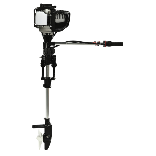 4 Stroke 5.5 HP Outboard Motor Heavy Duty Fishing Boat Engine Fishing Boat Engine Single Cylinder Air-Cooling