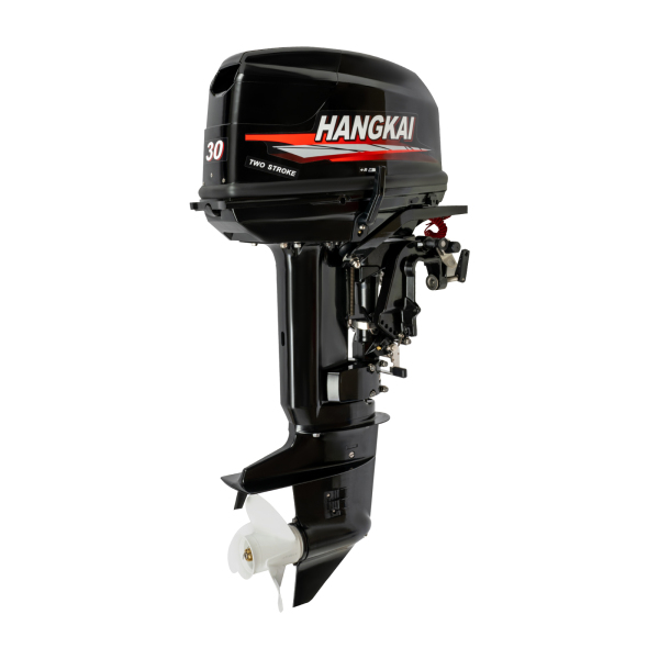 Outboard Motor Outboard Motor Boat Engine 2-Stroke 30HP Outboard Motor For Boats With A Length Of 13.12-19.69ft Black