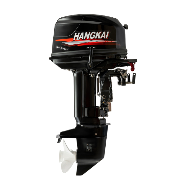 Outboard Motor Outboard Motor Boat Engine 2-Stroke 30HP Outboard Motor For Boats With A Length Of 13.12-19.69ft Black