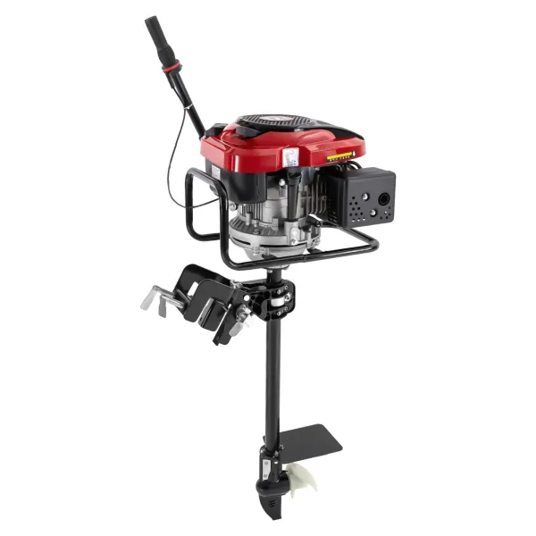 8HP 4 Stroke Heavy Duty Outboard Motor Boat Engine Air Cooling System for Small Fishing Boat Version