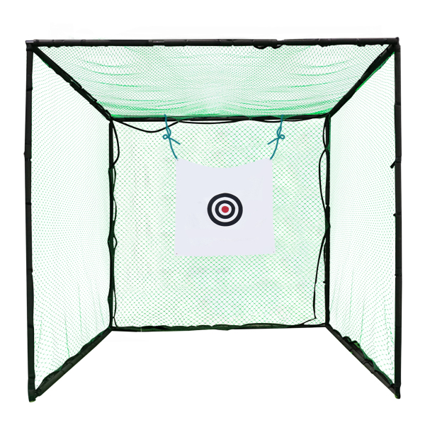 Golf Hitting Cage, Swing Practice Mat for Indoor Outdoor, Golf Practice Net, for Full Swing Chipping Practice Indoor Outdoor